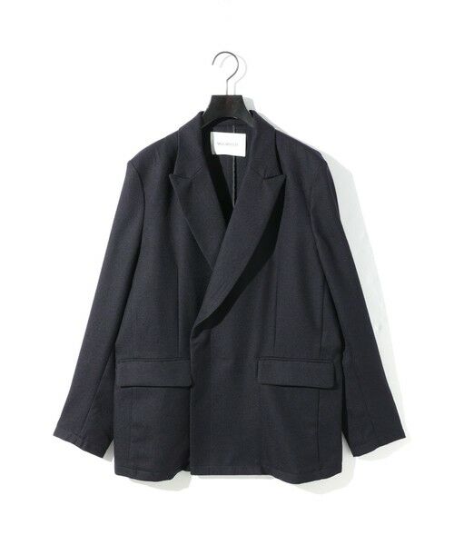 MIDIUMISOLID / ミディウミソリッド テーラードジャケット | MIDIUMISOLID Men’s ウールサージジャケット | 詳細1