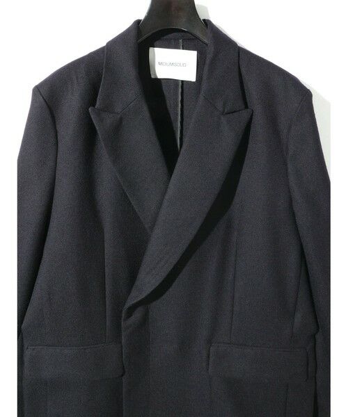 MIDIUMISOLID / ミディウミソリッド テーラードジャケット | MIDIUMISOLID Men’s ウールサージジャケット | 詳細10
