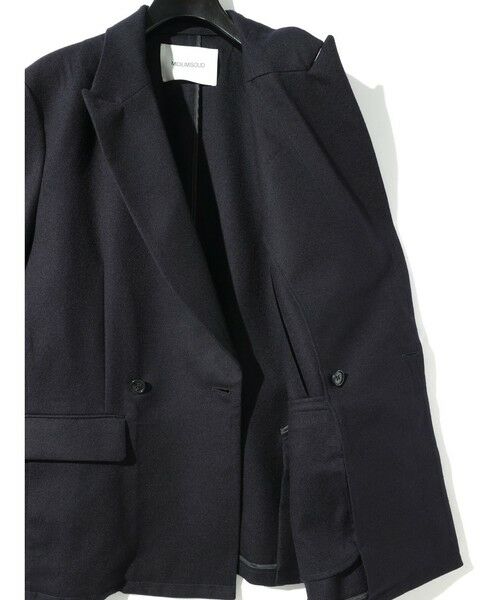 MIDIUMISOLID / ミディウミソリッド テーラードジャケット | MIDIUMISOLID Men’s ウールサージジャケット | 詳細13