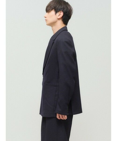 MIDIUMISOLID / ミディウミソリッド テーラードジャケット | MIDIUMISOLID Men’s ウールサージジャケット | 詳細4