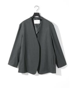 MIDIUMISOLID / ミディウミソリッド テーラードジャケット | MIDIUMISOLID for Ladies ノーカラージャケット