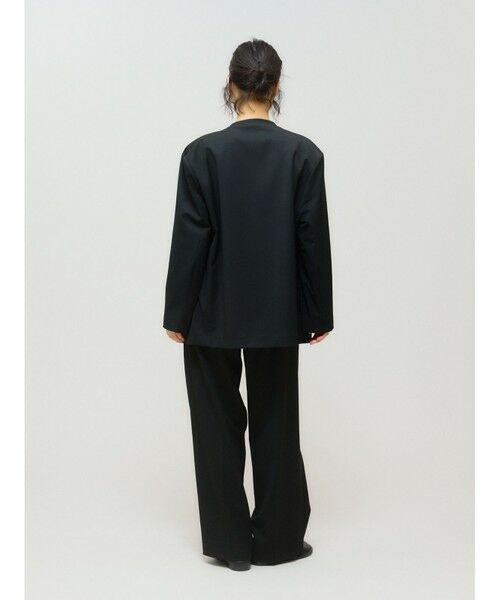MIDIUMISOLID / ミディウミソリッド テーラードジャケット | MIDIUMISOLID for Ladies ノーカラージャケット | 詳細9