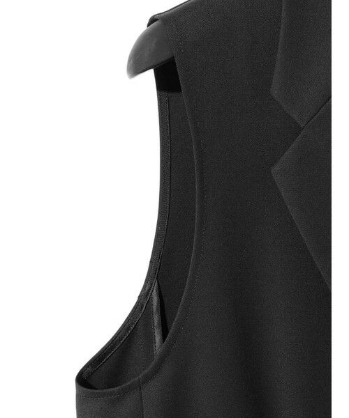 MIDIUMISOLID / ミディウミソリッド ベスト | MIDIUMISOLID for Ladies ウエストシェイプテーラードジレ | 詳細18