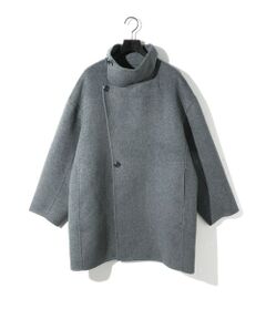 MIDIUMISOLID / ミディウミソリッド その他アウター | MIDIUMISOLID for Ladies スタンドリバーコート