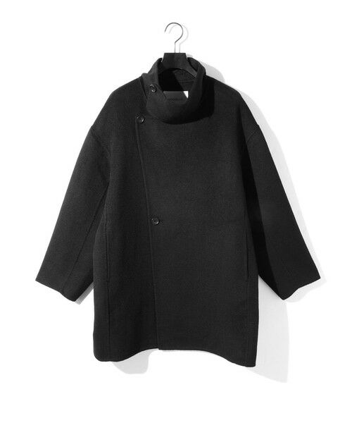 MIDIUMISOLID / ミディウミソリッド その他アウター | MIDIUMISOLID for Ladies スタンドリバーコート | 詳細1