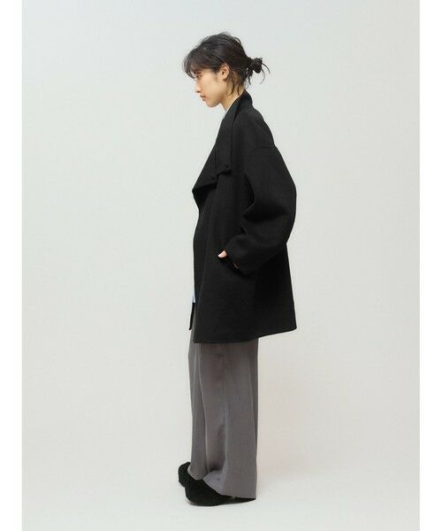 MIDIUMISOLID / ミディウミソリッド その他アウター | MIDIUMISOLID for Ladies スタンドリバーコート | 詳細9