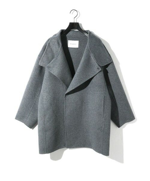 MIDIUMISOLID / ミディウミソリッド その他アウター | MIDIUMISOLID for Ladies スタンドリバーコート | 詳細12