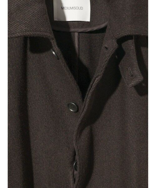MIDIUMISOLID / ミディウミソリッド その他アウター | MIDIUMISOLID for Ladies ラグランロングコート | 詳細11