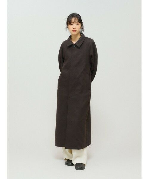 MIDIUMISOLID / ミディウミソリッド その他アウター | MIDIUMISOLID for Ladies ラグランロングコート | 詳細5