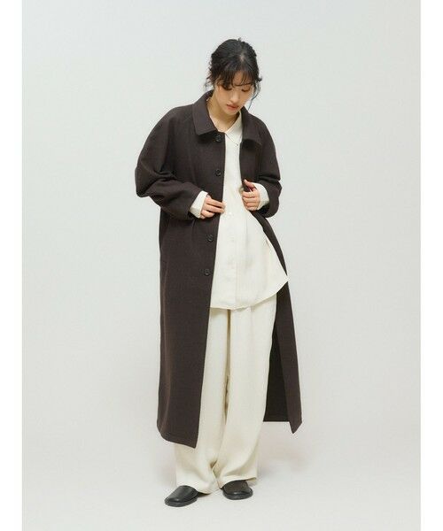MIDIUMISOLID / ミディウミソリッド その他アウター | MIDIUMISOLID for Ladies ラグランロングコート | 詳細6