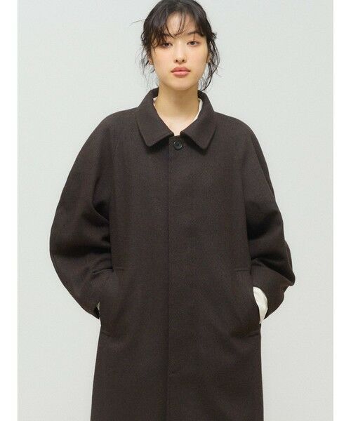 MIDIUMISOLID / ミディウミソリッド その他アウター | MIDIUMISOLID for Ladies ラグランロングコート | 詳細7