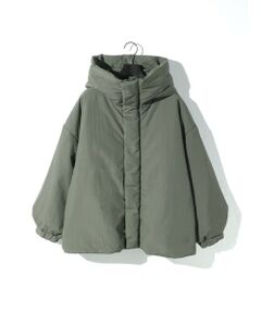 MIDIUMISOLID / ミディウミソリッド その他アウター | MIDIUMISOLID フード付きパディングブルゾン