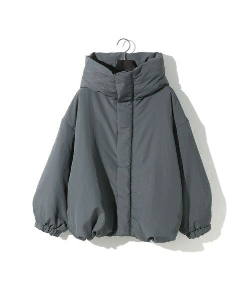 MIDIUMISOLID / ミディウミソリッド その他アウター | MIDIUMISOLID フード付きパディングブルゾン | 詳細17