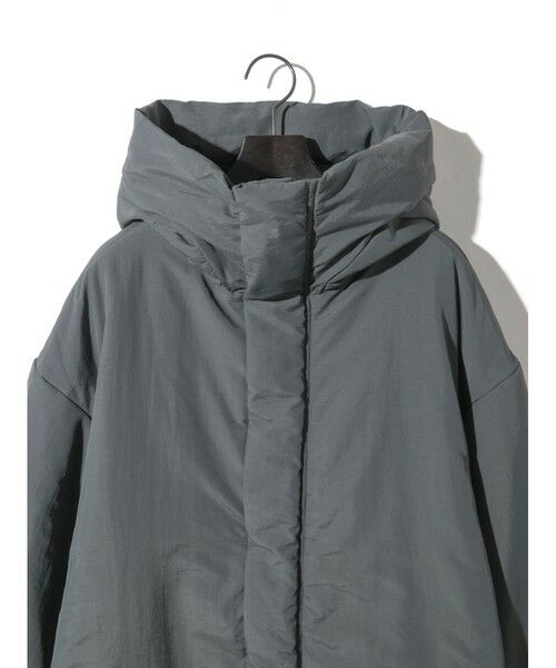 MIDIUMISOLID / ミディウミソリッド その他アウター | MIDIUMISOLID フード付きパディングブルゾン | 詳細18