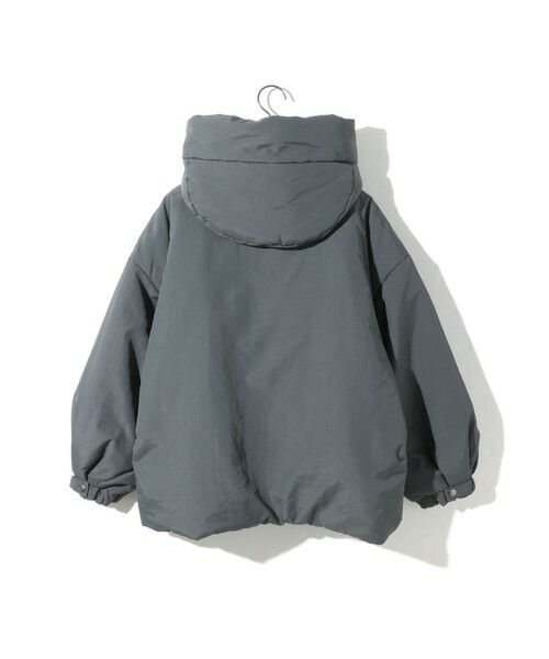 MIDIUMISOLID / ミディウミソリッド その他アウター | MIDIUMISOLID フード付きパディングブルゾン | 詳細23