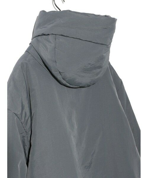 MIDIUMISOLID / ミディウミソリッド その他アウター | MIDIUMISOLID フード付きパディングブルゾン | 詳細24