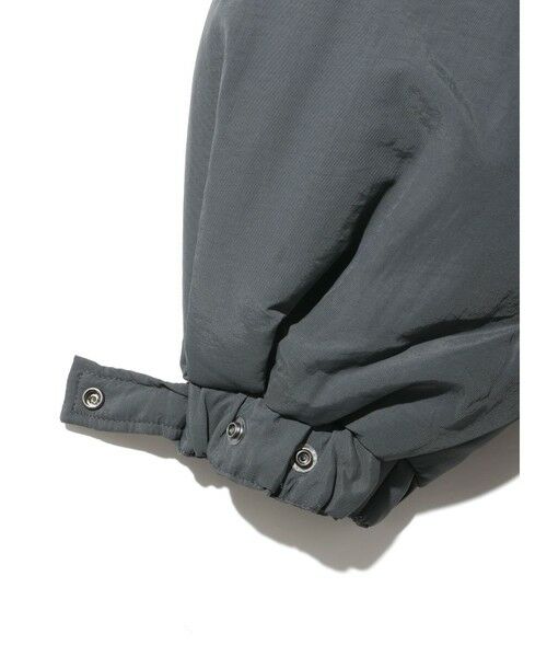 MIDIUMISOLID / ミディウミソリッド その他アウター | MIDIUMISOLID フード付きパディングブルゾン | 詳細25