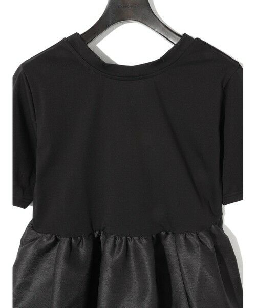 MIDIUMISOLID / ミディウミソリッド カットソー | MIDIUMISOLID for Ladies ウーブン スイッチング 2way ペプラム | 詳細19