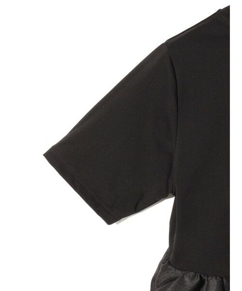 MIDIUMISOLID / ミディウミソリッド カットソー | MIDIUMISOLID for Ladies ウーブン スイッチング 2way ペプラム | 詳細20