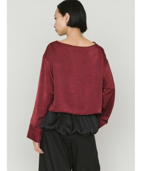 MIDIUMISOLID / ミディウミソリッド カットソー | MIDIUMISOLID for Ladies バルーンチューブトップ | 詳細12