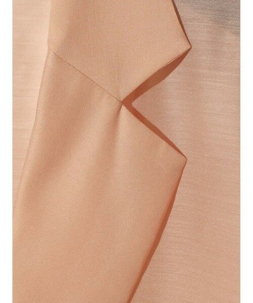 MIDIUMISOLID / ミディウミソリッド テーラードジャケット | MIDIUMISOLID for Ladies シアーシャツジャケット | 詳細2