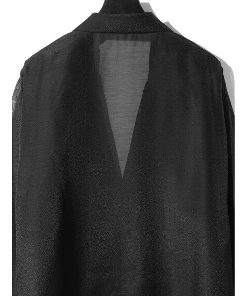 MIDIUMISOLID / ミディウミソリッド テーラードジャケット | MIDIUMISOLID for Ladies シアーシャツジャケット | 詳細18