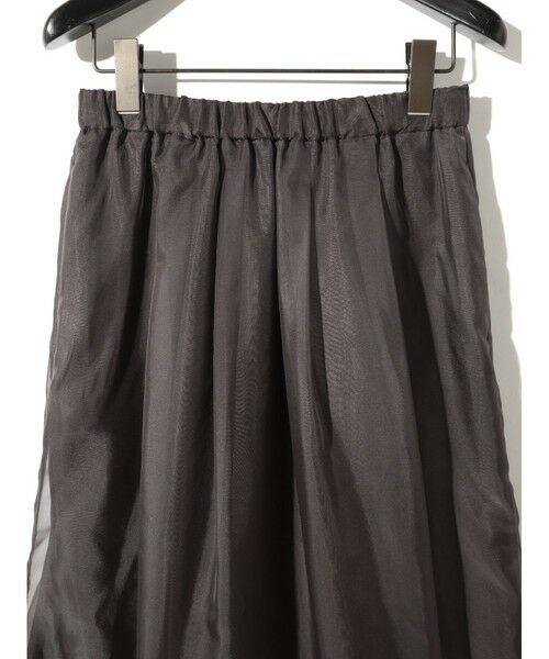 MIDIUMISOLID / ミディウミソリッド ロング・マキシ丈スカート | MIDIUMISOLID for Ladies シアーロングバルーンスカート | 詳細14