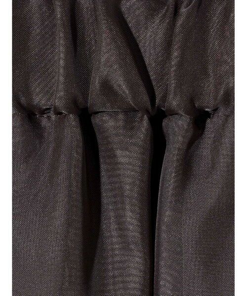 MIDIUMISOLID / ミディウミソリッド ロング・マキシ丈スカート | MIDIUMISOLID for Ladies シアーロングバルーンスカート | 詳細13