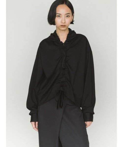 MIDIUMISOLID / ミディウミソリッド パーカー | MIDIUMISOLID for Ladies ドローストリングパーカー | 詳細7