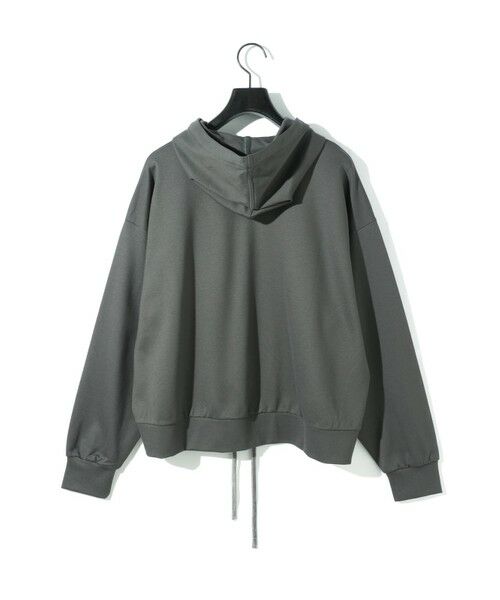 MIDIUMISOLID / ミディウミソリッド パーカー | MIDIUMISOLID for Ladies ドローストリングパーカー | 詳細17
