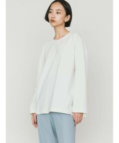 MIDIUMISOLID / ミディウミソリッド カットソー | MIDIUMISOLID ストレートスリーブワイドプルオーバー