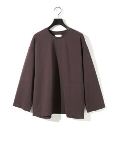 MIDIUMISOLID / ミディウミソリッド カットソー | MIDIUMISOLID ストレートスリーブワイドプルオーバー