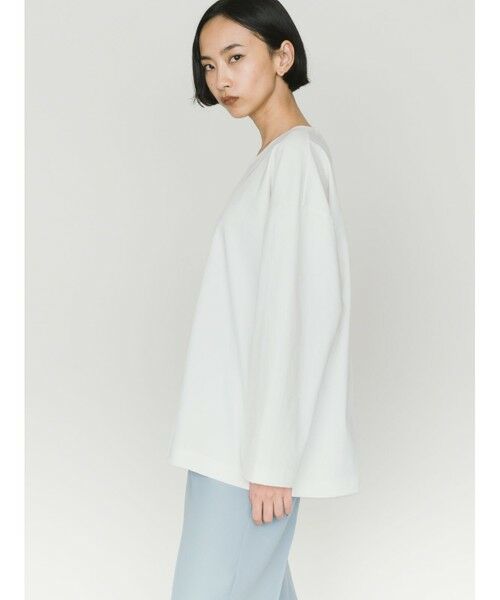 MIDIUMISOLID / ミディウミソリッド カットソー | MIDIUMISOLID ストレートスリーブワイドプルオーバー | 詳細4