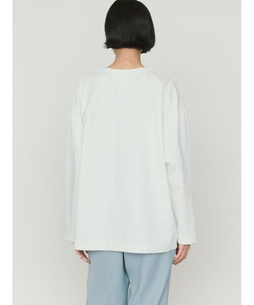 MIDIUMISOLID / ミディウミソリッド カットソー | MIDIUMISOLID ストレートスリーブワイドプルオーバー | 詳細5