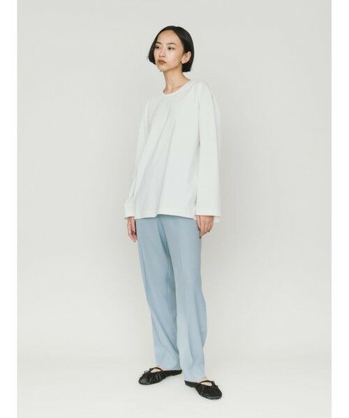 MIDIUMISOLID / ミディウミソリッド カットソー | MIDIUMISOLID ストレートスリーブワイドプルオーバー | 詳細6