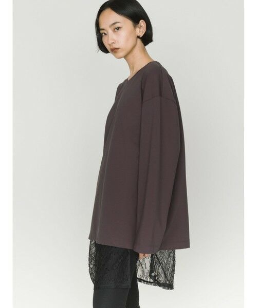 MIDIUMISOLID / ミディウミソリッド カットソー | MIDIUMISOLID ストレートスリーブワイドプルオーバー | 詳細13