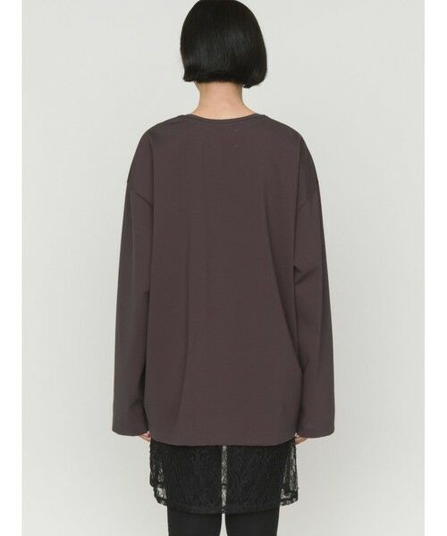 MIDIUMISOLID / ミディウミソリッド カットソー | MIDIUMISOLID ストレートスリーブワイドプルオーバー | 詳細14