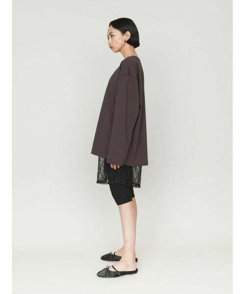 MIDIUMISOLID / ミディウミソリッド カットソー | MIDIUMISOLID ストレートスリーブワイドプルオーバー | 詳細16