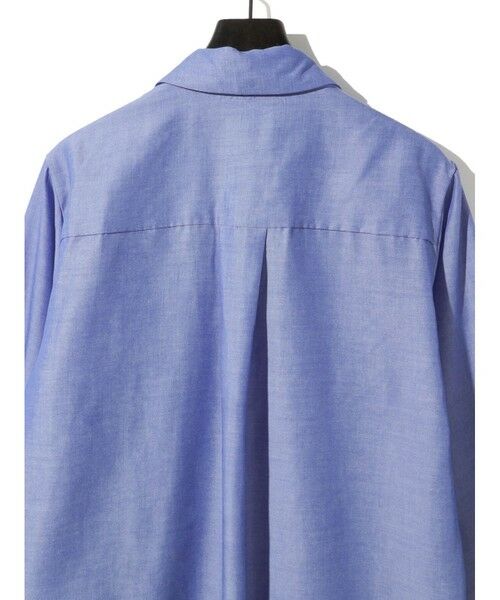 MIDIUMISOLID / ミディウミソリッド シャツ・ブラウス | MIDIUMISOLID for Ladies レギュラーカラータイ付シャツ | 詳細19