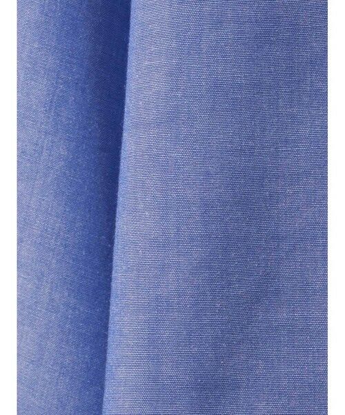 MIDIUMISOLID / ミディウミソリッド シャツ・ブラウス | MIDIUMISOLID for Ladies レギュラーカラータイ付シャツ | 詳細2