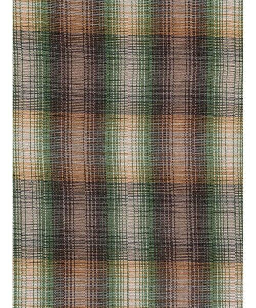 MIDIUMISOLID / ミディウミソリッド シャツ・ブラウス | MIDIUMISOLID for Ladies チェックレギュラーカラータイ付シャツ | 詳細2