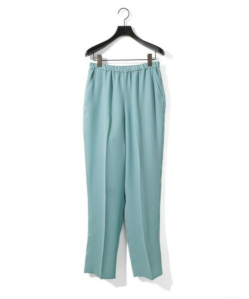 MIDIUMISOLID / ミディウミソリッド スラックス・ドレスパンツ | MIDIUMISOLID for Ladies センタープレスストレートイージーパンツ | 詳細1