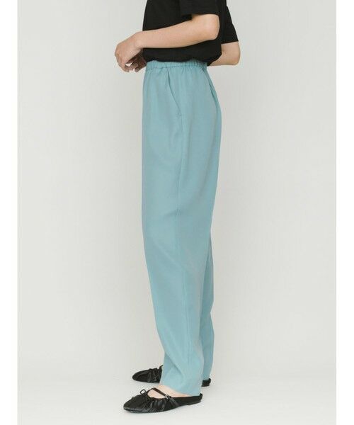 MIDIUMISOLID / ミディウミソリッド スラックス・ドレスパンツ | MIDIUMISOLID for Ladies センタープレスストレートイージーパンツ | 詳細9