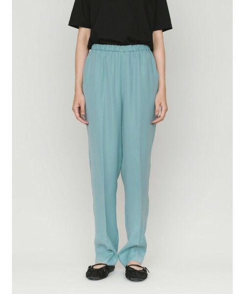 MIDIUMISOLID / ミディウミソリッド スラックス・ドレスパンツ | MIDIUMISOLID for Ladies センタープレスストレートイージーパンツ | 詳細6