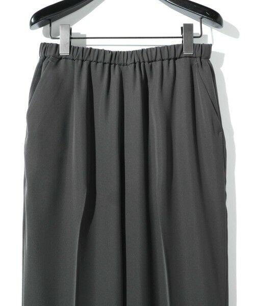 MIDIUMISOLID / ミディウミソリッド スラックス・ドレスパンツ | MIDIUMISOLID for Ladies センタープレスストレートイージーパンツ | 詳細16