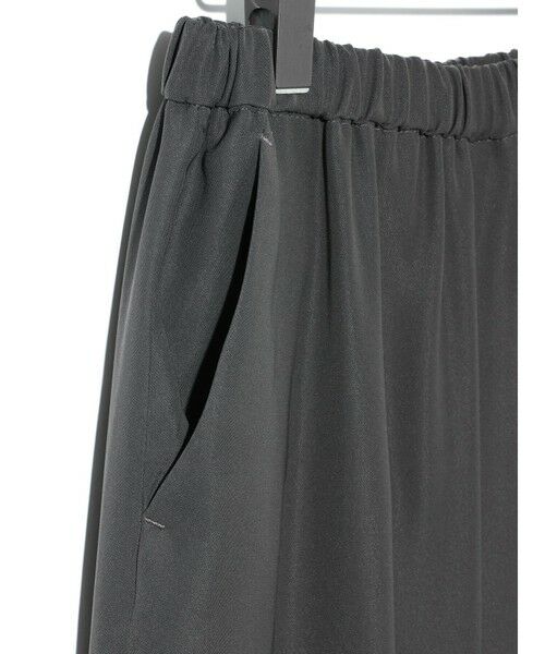 MIDIUMISOLID / ミディウミソリッド スラックス・ドレスパンツ | MIDIUMISOLID for Ladies センタープレスストレートイージーパンツ | 詳細18