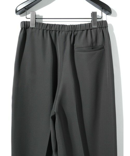 MIDIUMISOLID / ミディウミソリッド スラックス・ドレスパンツ | MIDIUMISOLID for Ladies センタープレスストレートイージーパンツ | 詳細21