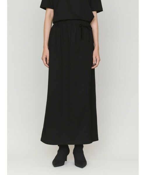 MIDIUMISOLID / ミディウミソリッド ミニ・ひざ丈スカート | MIDIUMISOLID for Ladies ドローストリングスカート | 詳細11