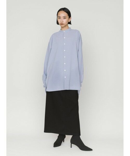 MIDIUMISOLID / ミディウミソリッド ミニ・ひざ丈スカート | MIDIUMISOLID for Ladies ドローストリングスカート | 詳細15