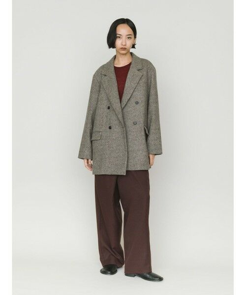 MIDIUMISOLID / ミディウミソリッド その他パンツ | MIDIUMISOLID ドレープラップパンツ | 詳細6